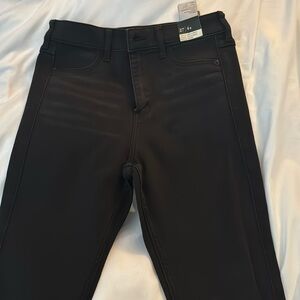 Abercrombie & fitch jeans size small 4r black brand new with tags